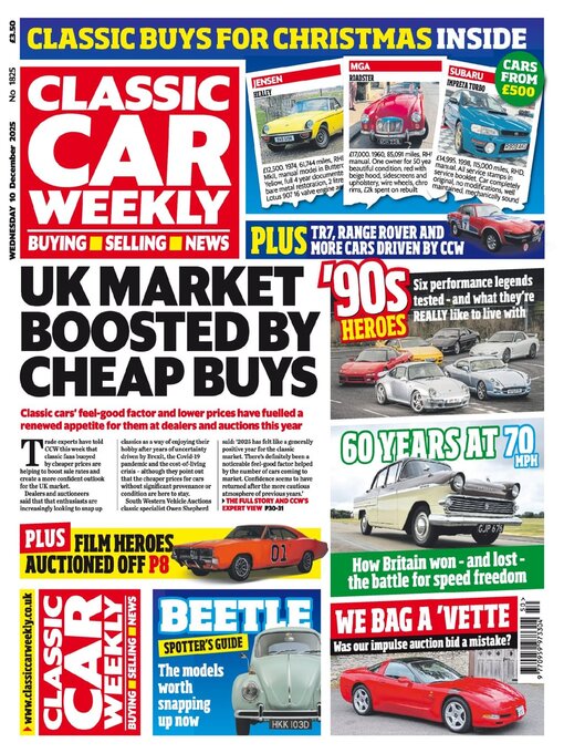 Title details for Classic Car Weekly by H BAUER PUBLISHING LIMITED - Available